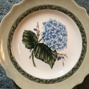 Princess house 4 ceramic luncheon plates